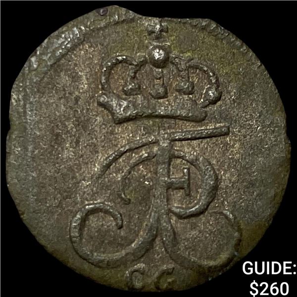 1710 German-Prussia Schilling NEARLY UNCIRCULATED