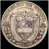 Image 2 : 1953 Panama Silver Half Balboa CLOSELY UNCIRCULATED