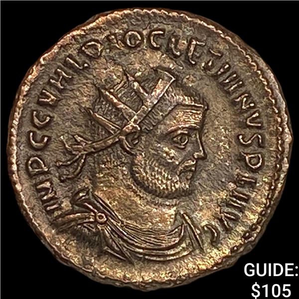 Roman Dioletian 284-305 AD BI Nummus CHOICE AU