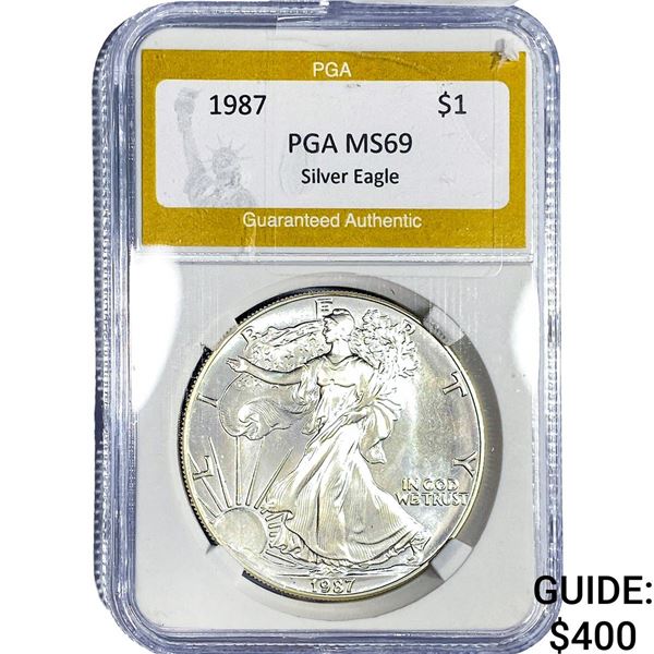 1987 Silver Eagle PGA MS69