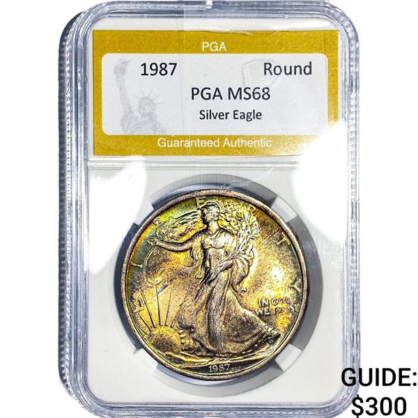 1987 Silver Eagle PGA MS68