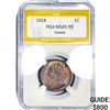 Image 1 : 1914 1C Canada PGA MS65 RB