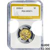 Image 1 : 1938-D Buffalo Nickel PGA MS67+
