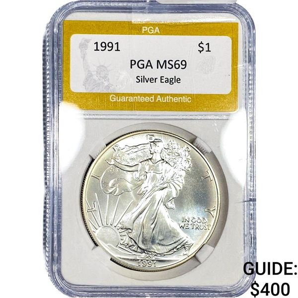 1991 Silver Eagle PGA MS69