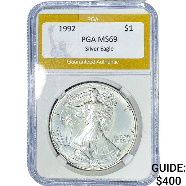 1992 Silver Eagle PGA MS69