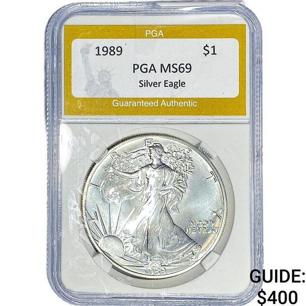 1989 Silver Eagle PGA MS69