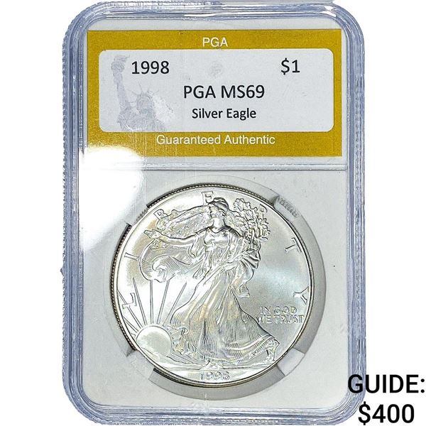 1998 Silver Eagle PGA MS69