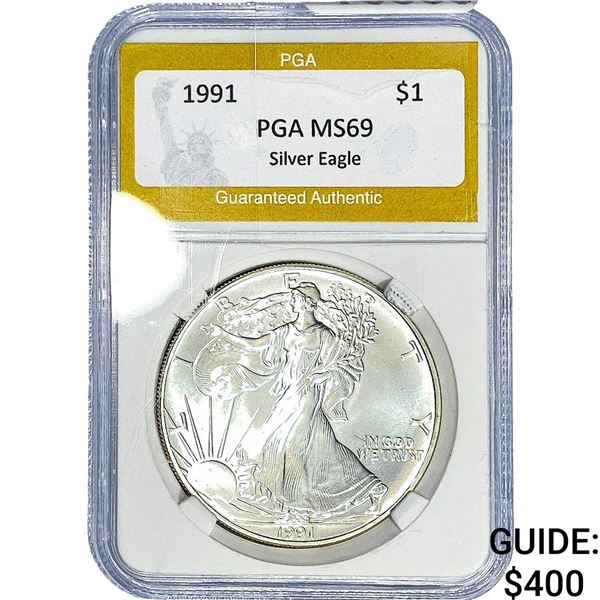 1991 Silver Eagle PGA MS69