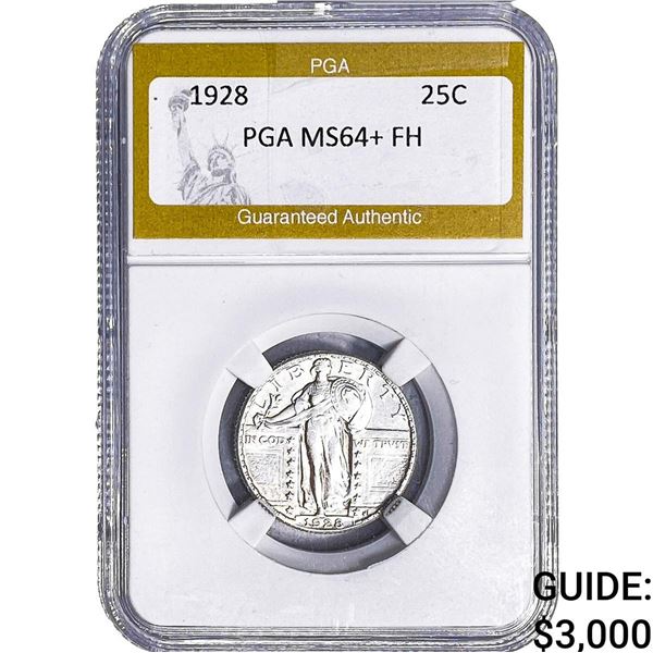 1928 Standing Liberty Quarter PGA MS64+ FH