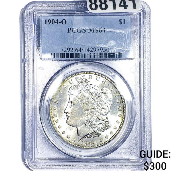 1904-O Morgan Silver Dollar PCGS MS64