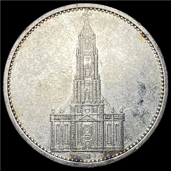 1935A Germany Silver 5 Reichsmark
