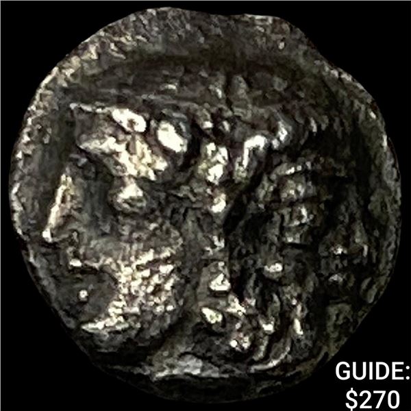 Greek Troas Tenedos 450-387 BC Silver Obol