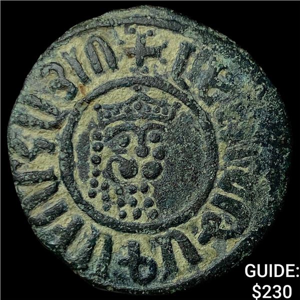 Armenia Levon I AD 1198-1219 Silver Tanka