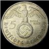 Image 2 : 1938F Germany Silver 5 Reichsmark
