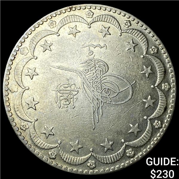 1917 Turkey SIlver 20 Kurush