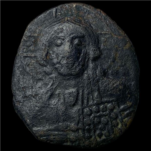 Roman Basil II&Constantine VIII Bronze Follis