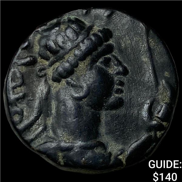 Kushan Vima Takto 80-90 AD Bronze Tetradrachm