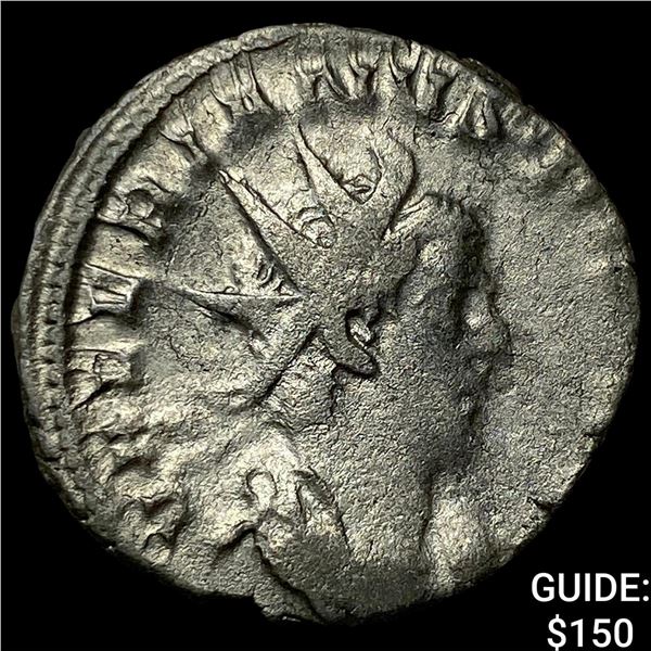 Roman Valerian I 253-260 BI Antoninianus
