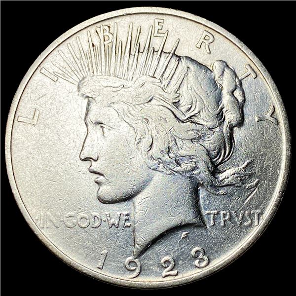 1923-D Silver Peace Dollar CLOSELY UNCIRCULATED