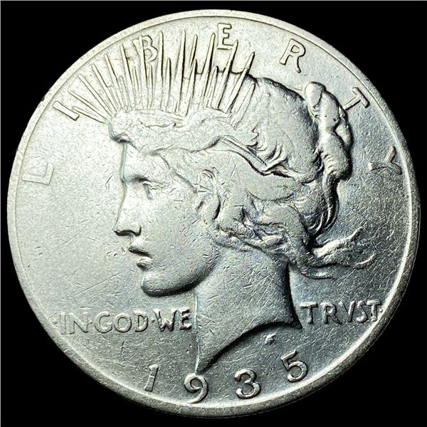 1935-S Peace Silver Dollar CLOSELY UNCIRCULATED
