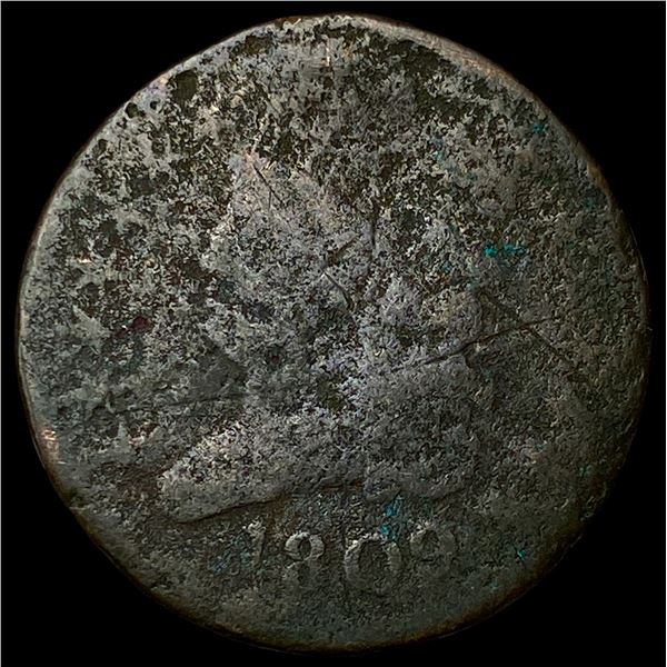 1809 Classic Head Half Cent NICELY CIRCULATED