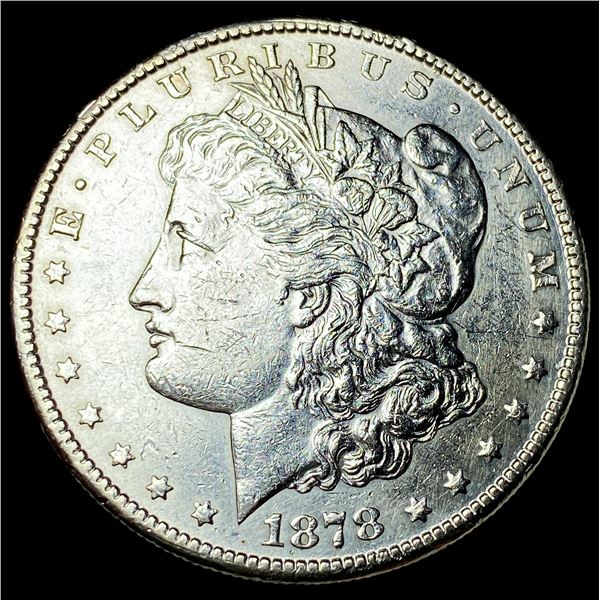 1878-S Silver Morgan Dollar CLOSELY UNCIRCULATED