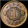 Image 1 : 1863 Civil War Token I-O-U CLOSELY UNCIRCULATED