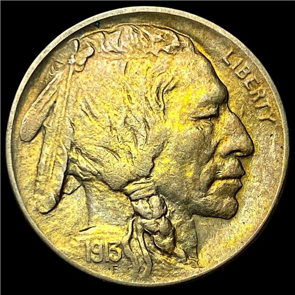 1913-D Buffalo Nickel Type 2 UNCIRCULATED
