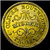 Image 2 : 1863 Civil War Token - Oliver Boutwell CLOSELY UNCIRCULATED