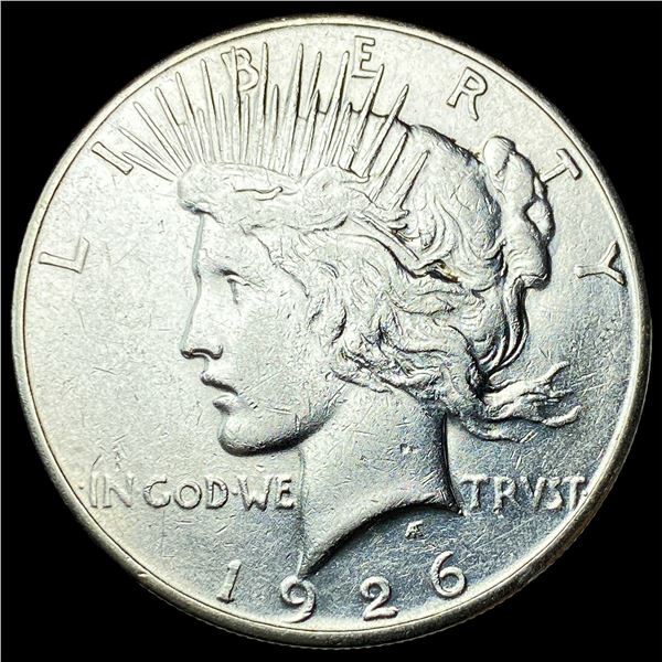1926-S Silver Peace Dollar CLOSELY UNCIRCULATED