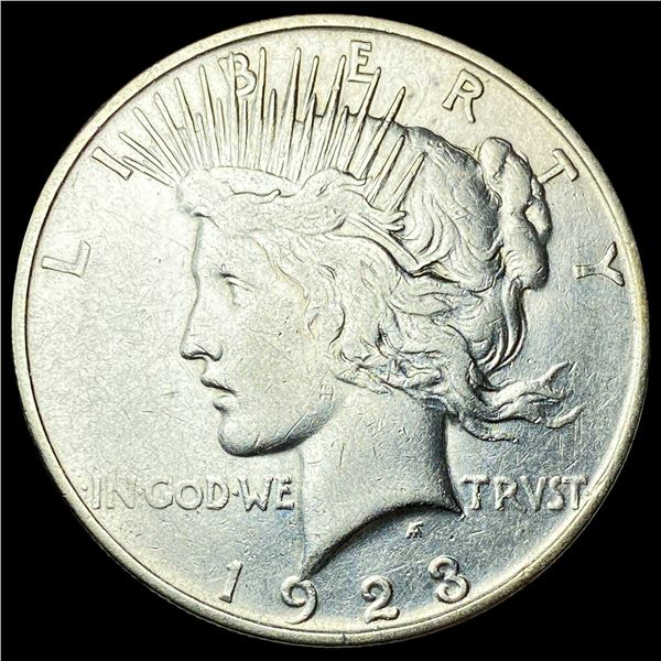 1923-D Silver Peace Dollar CLOSELY UNCIRCULATED