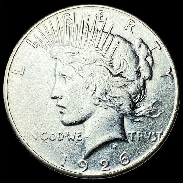 1926-S Silver Peace Dollar CLOSELY UNCIRCULATED