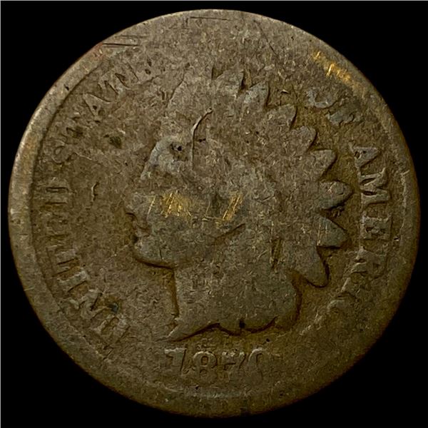 1870 Indian Head Cent NICELY CIRCULATED