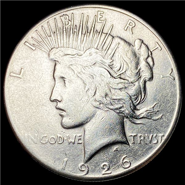 1926-S Silver Peace Dollar CLOSELY UNCIRCULATED