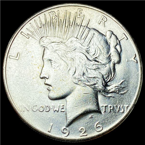 1926-S Silver Peace Dollar CLOSELY UNCIRCULATED