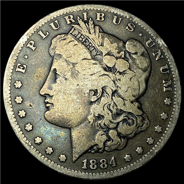 1884-S Silver Morgan Dollar NEARLY UNCIRCULATED