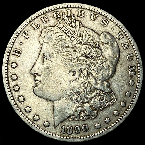 1890-O Silver Morgan Dollar NEARLY UNCIRCULATED