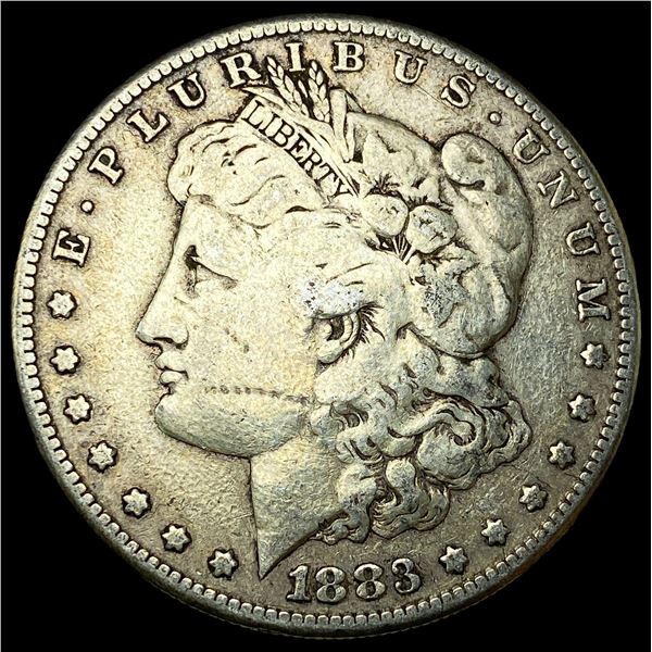 1883-S Morgan Silver Dollar NEARLY UNCIRCULATED