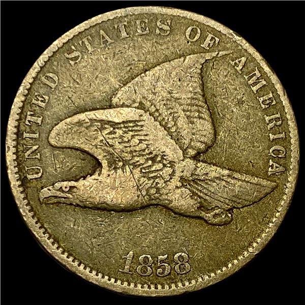 1858 Flying Eagle Cent LIGHTLY CIRCULATED