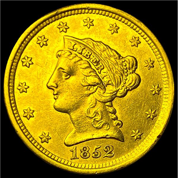 1852 Gold $2.50 Liberty Head Quarter Eagle CLOSELY UNCIRCULATED