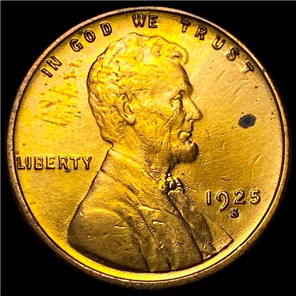 1925-S Lincoln Wheat Cent UNCIRCULATED