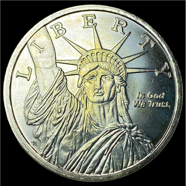 Money Metals Exchange 1oz .999 Silver Round CLOSELY UNCIRCULATED