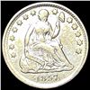 Image 1 : 1857 Silver Seated Liberty Hallf Dime CLOSELY  UNCIRCULATED