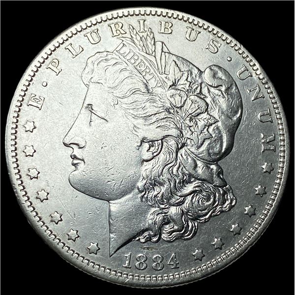 1884-S Silver Morgan Dollar CLOSELY  UNCIRCULATED