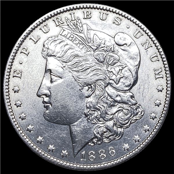1886-O Silver Morgan Dollar CLOSELY  UNCIRCULATED