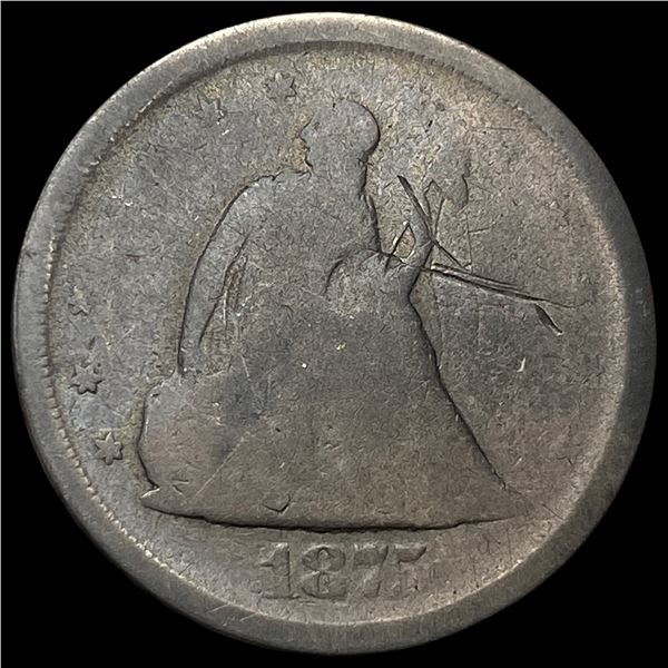1875-S Silver Twenty Cent Piece NICELY  CIRCULATED