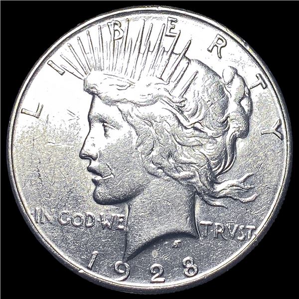 1928-S Silver Peace Dollar UNCIRCULATED