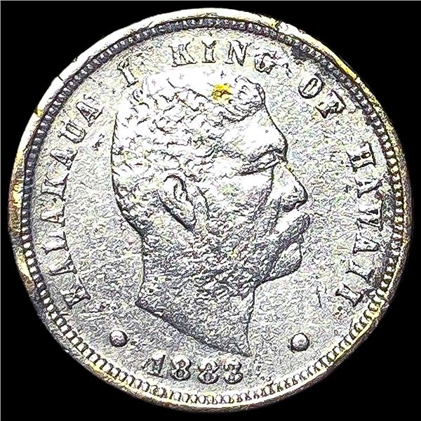 1883 Hawaii Silver Dime HIGH GRADE