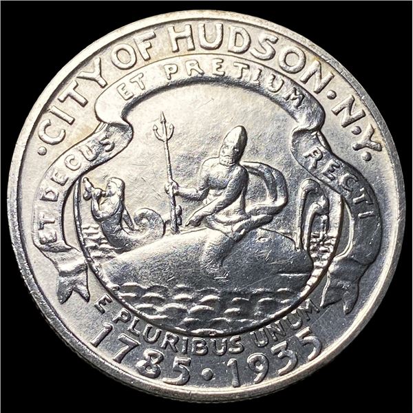 1935 Silver Hudson Half Dollar UNCIRCULATED