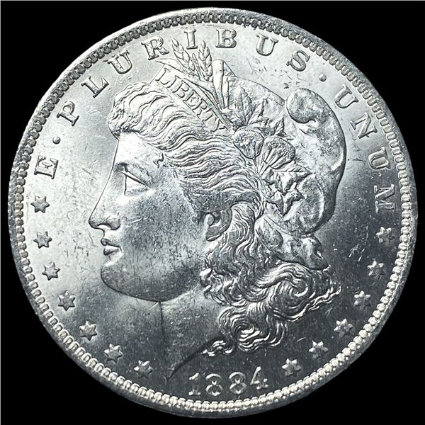 1884-O Silver Morgan Dollar GEM BU